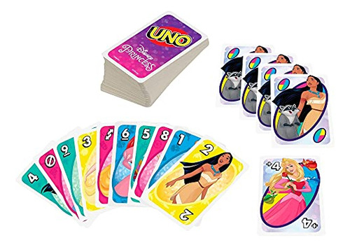 Juego De Cartas Para Combinar Princesas Disney De Mattel Gam