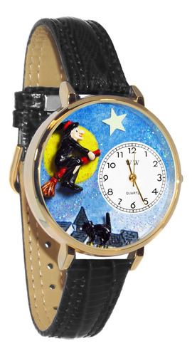 Relojes Caprichosos G1220001 Halloween Bruja Volando Unisex