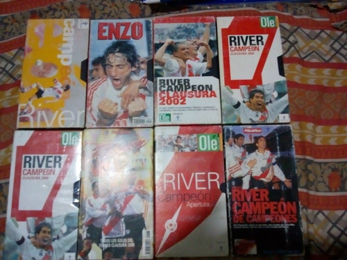 Vhs De River Lote Por 8
