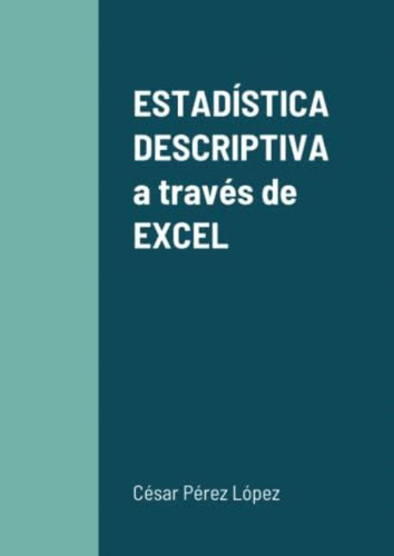 Libro: Estadística Descriptiva A Través De Excel (spanish