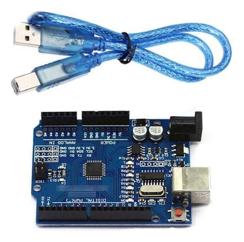 Uno R3 Smd Con Cable Usb Compatible Con Ide Arduino Ide