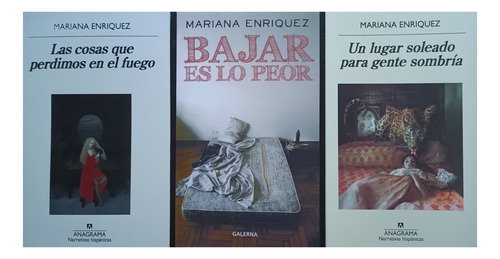 Pack X 3 M Enríquez Cosas Perdimos + Bajar + Lugar Soleado