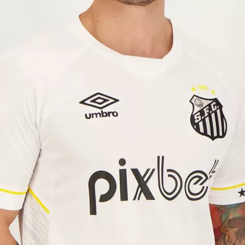 CAMISA MASC. UMBRO SANTOS OF.3 2023 (CLASSIC S/N) - CAMISA MASC. UMBRO  SANTOS OF.3 2023 (CLASSIC S/N) - CAMISA III