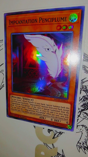 Yugioh! Impcantation Penciplume Super Rare Mp19-en171 1st