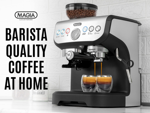 Máquina De Café Expresso Zulay Kitchen Magia Manual Com Moed