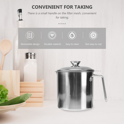 Tarro De Almacenamiento Simple De 1,8 L, Práctico Recipiente