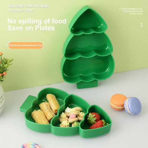 Plato Para Servir Navideño Plato Para Árbol De Navidad Plato