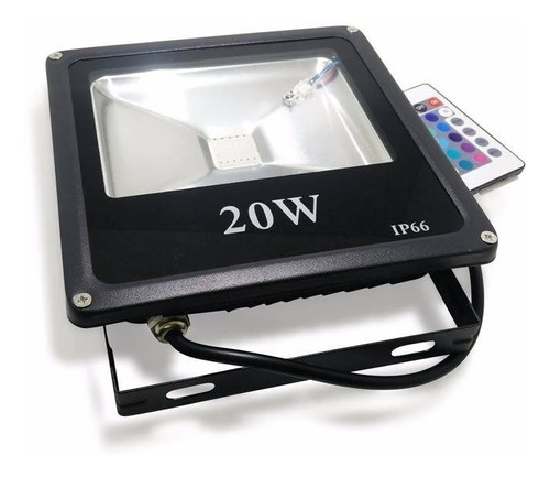 Reflector Led Rgb Exterior 20w 16 Colores + Blanco