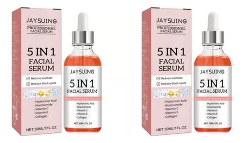 Sérum Facial 5en1jaysuing Con Ácido Hialurónico Y Vitamina 2