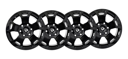 Kit 4 Llantas Volcano Platinum 17 6x139 Toyota Chevrolet 