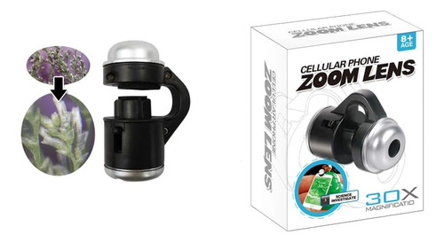 Lupa De Microscopio Estéreo Led Brillante Con Zoom De 30x Co
