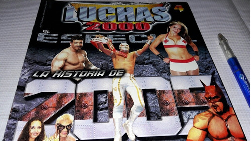 Revista Luchas 2000. Edición Especial #4. No Santo.