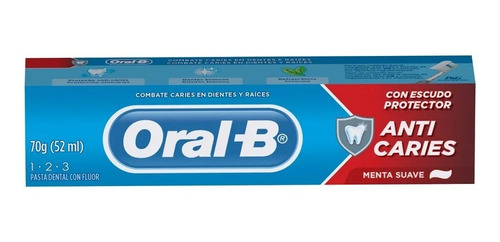 Oral-b 1 2 3 X 70grs Crema Dental