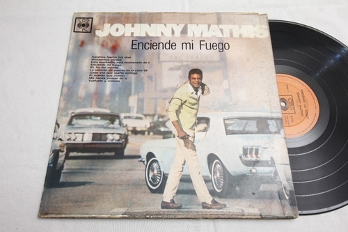 Vinilo Johnny Mathis Enciende Mi Fuego 1968 Those Were Cf