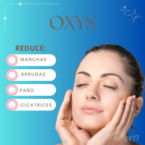 Crema antiarrugas oxys facial día noche para todo tipo de piel de 195mL x 3 unidades
