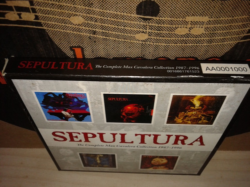 Cd Box Sepultura The Complete Max Cavalera Collection/ 87-96