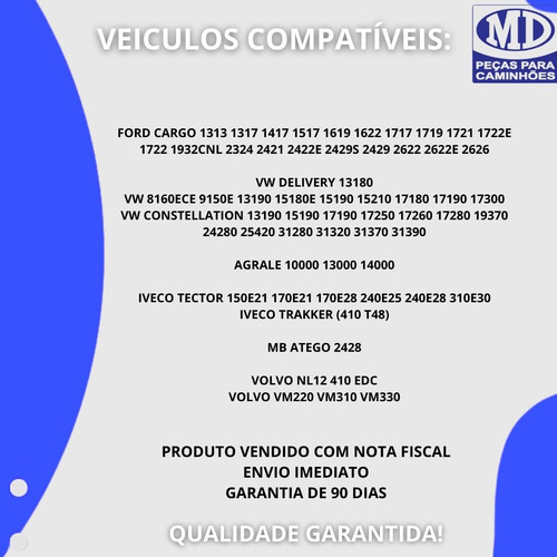 Retentor Roda Traseira Vw Constellation 15190 19370 31320