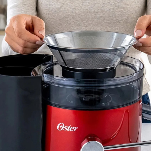 Extractor De Jugos Oster Fpstje320r 600 Watts Rojo