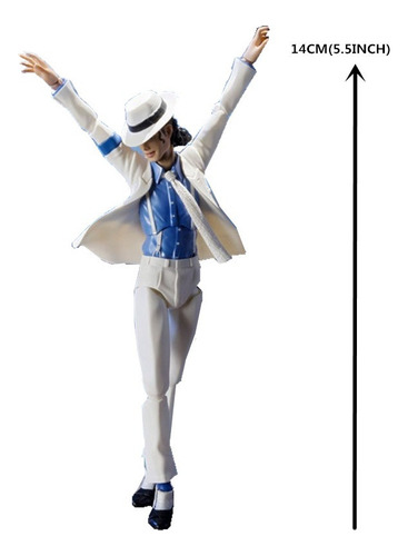 Montagem Bonecos Ação Michael Jackson, Modelo, Brinque