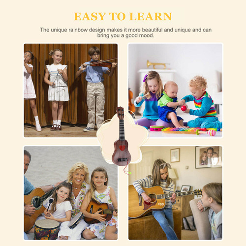 U Puzzle De Ukelele Con Guitarras Para Niños