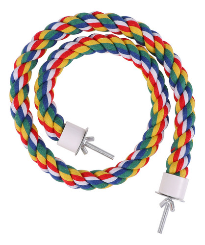 Cuerda De Algodón Con Forma De Loro, Duradera, Para Trepar,