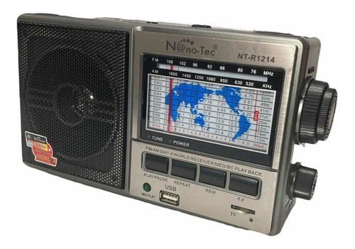 Radio Multibandas Bluetooth Nanotec Nt-1214