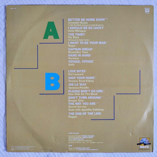 Lp: Hitmakers - Crowded House; Kylie Minogue; Fat Boys; Roge Estandar (Usado)