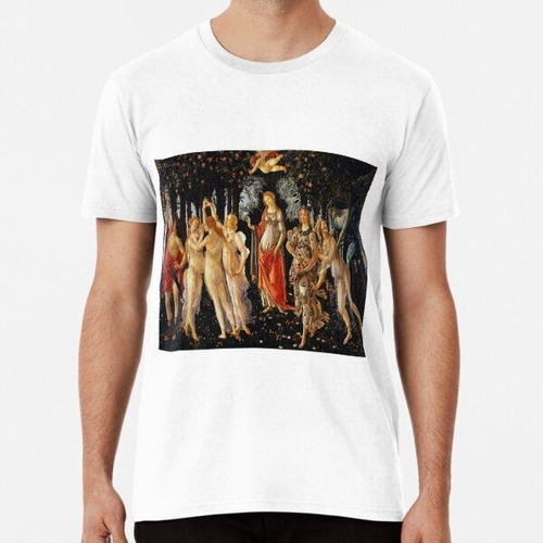 Remera  Sandro Botticelli - Primavera, Primavera, 01. Algodo