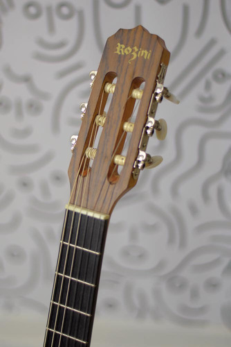 Violão Rozini Rx210 Re2.f.lp Studio Clássico Nylon Elétrico Cor Natural