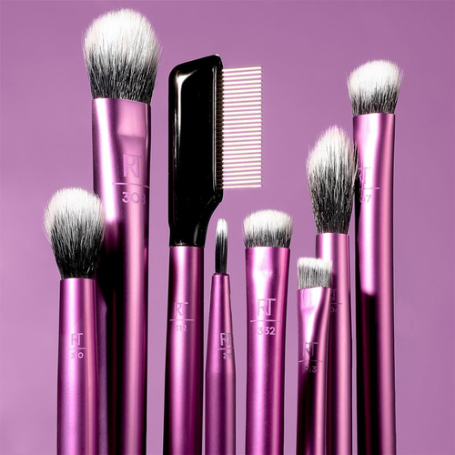 Kit 8 Pinceis Para Os Olhos Real Techniques 8 Unid