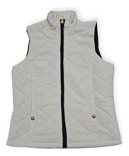 Chaleco Ralph Lauren De Mujer Talla Chico Color Blanco (Usado)