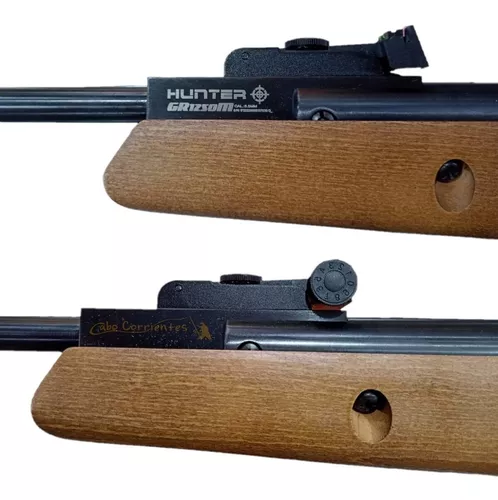 Rifle Aire Comprimido Nitro Madera Hunter 5,5 Potente 4x32