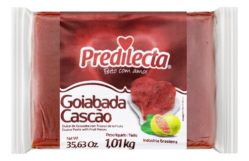 Goiabada Cascão Predilecta Pacote 1,01kg