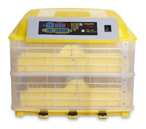 Imagen 4 de 4 de Incubadora Huevos Automatica De 56 A 112 Huevos - Hhd