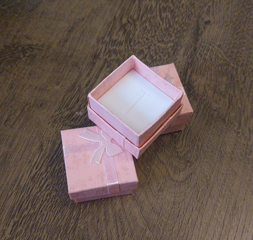 Imagen 5 de 5 de Set 12 Cajas De Regalo Para Joyas 4x4cm