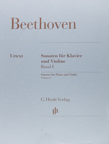 Sonatas Para Piano Y Violin Volumen I (beethoven) (edicion M