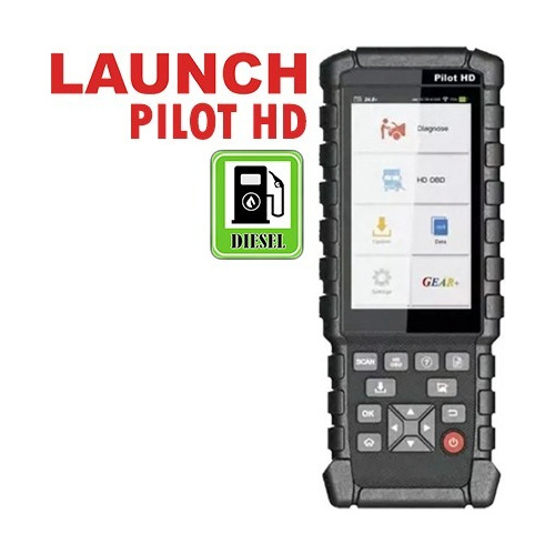 Launch Pilot Hd Escaner Para Camiones Diagnostico Completo