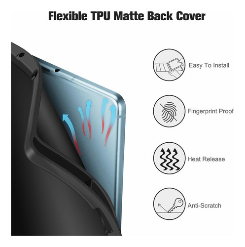 Funda Para Samsung 10.4 Tab S6 Lite Sm-p610 2020 Turquoise F