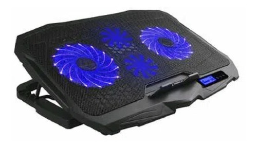 Cooler Para Notebookgamer Led Azul E 4 Vento Warrior - Ac332