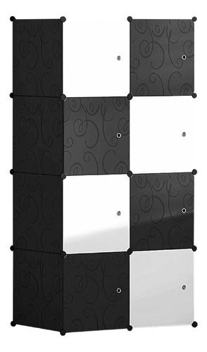 Multi Organizador Con Puerta, 8 Cubos Para Almacenar