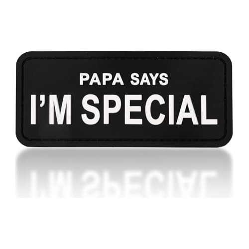 Papá Dice Soy Especial De Pvc Patch Moral Patch, Tactical Mi