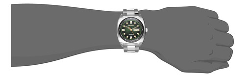 Reloj Automático Seiko Recraft - Esfera Verde, Acero Inoxida