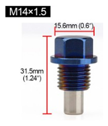 Tapón De Drenaje M14* 1.5 Para Cárter De Aceite, Tapón De Re