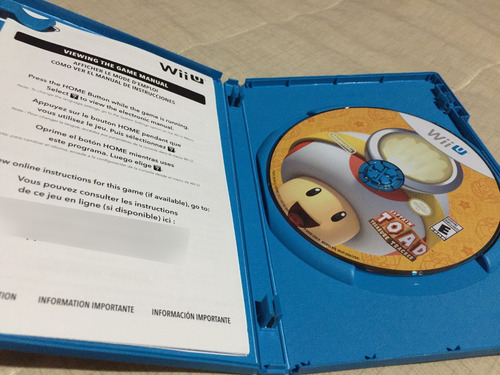 Videojuego Toad Para (wii Ü ) Captain Toad Treasure Tracker (Usado)