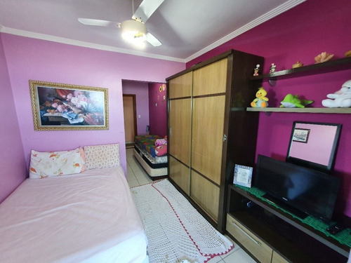 Imagem 25 de 30 de Apartamento De 3 Quartos Frente Ao Mar À Venda Em Praia Grande Com Churrasqueira Na Sacada E Lazer Completo!!! - Ap4790