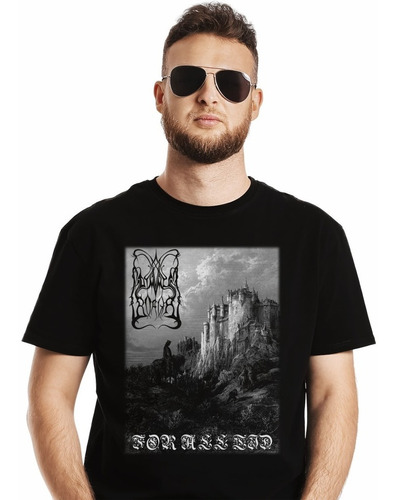 Polera Dimmu Borgir For All Tid 2 Metal Impresión Directa