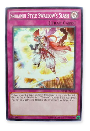 Yugi-oh! Shiranui Style Swallow's Slash Bosh-en075 Comun