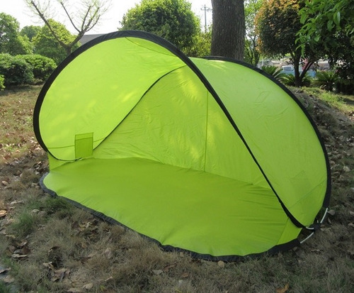 Carpa Eco Para Playa Con Filtro Uv Verde