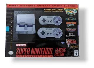 Super Nintendo Classic Edition Snesmini 21 Juegos