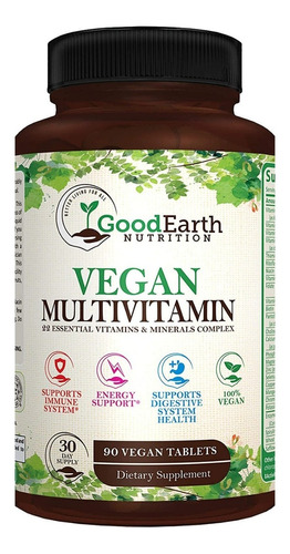 Vitaminas Good Earth Nutrition - Unidad a $3188